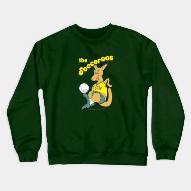 Retro Socceroos Crewneck Sweatshirt by StripTees